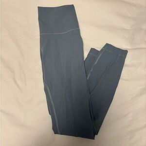 lululemon chambray wunder train leggings